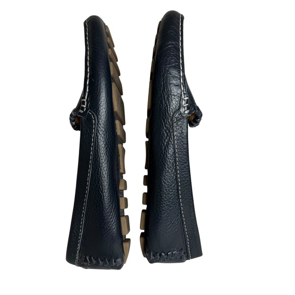 Jack Rogers Taylor Slip On Driving Loafer 8 Blue Leather Moccasin Comfort Shoes - Picture 6 of 12